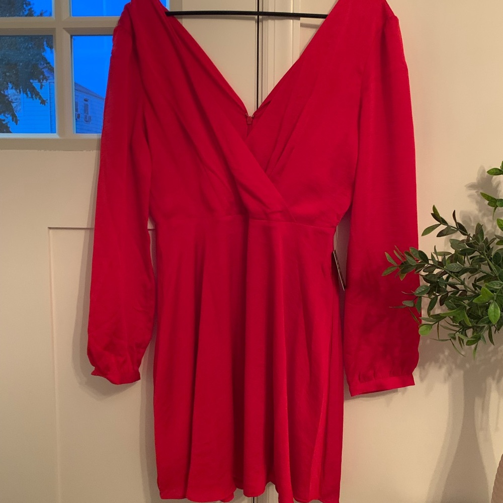 Red dress